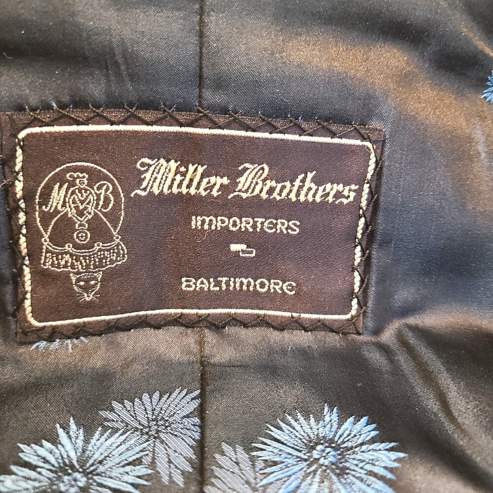 Miller Brothers Baltimore Vintage Fur Collar Coat - Stunning - Picture 9 of 12